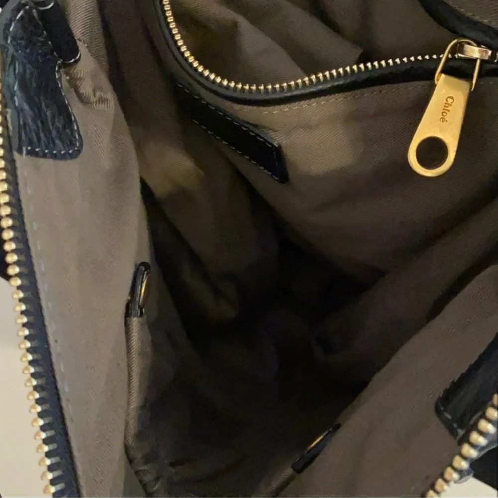 Chloe Black Shoulder Bag with Gold Hardware - Picture 10 of 10